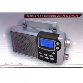 Receptor de radio digital FM/OC/SW PLL Sami RS-4535