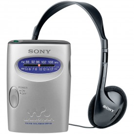 Receptor de radio analógico AM-FM estéreo Sony SRF-59