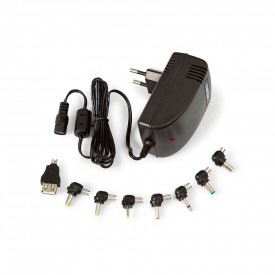 Alimentador estabilizado electrónico 5-6-9-12-15-18-24V 2,8A 36W Fonestar AD-2820E