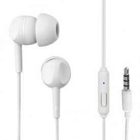 Auriculares de botón silicona con micro Thomson EAR3005