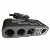 Adaptador de mechero 1 macho 4 hembras con cable Pro Basic 3343