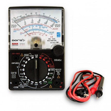 Polimetro multimetro analógico Noru NR909-164