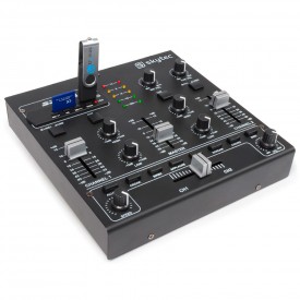 Mesa de mezclas 2 canales USB Skytec STM-2250