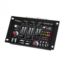 Mesa de mezclas 3 canales USB Ibiza Sound 152.046