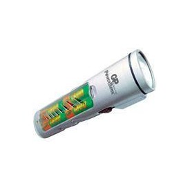 Cargador de baterías AA NI-CAD y MET-HID GP Torch 4 en 1 Power Bank