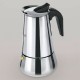 Cafetera express 6 tazas acero inoxidable inducción LifeStyle Arábica