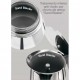 Cafetera express 6 tazas acero inoxidable inducción LifeStyle Arábica