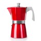 Cafetera express 2 tazas aluminio inducción Ibili EVVA Red