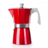 Cafetera express 2 tazas aluminio inducción Ibili EVVA Red