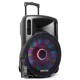 Altavoz trolley portable 15" BT MP3 USB SD 170.093 Fenton FT15LED