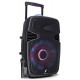 Altavoz trolley portable 15" BT MP3 USB Bola LED 170.096 Fenton FT15JB
