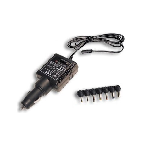 Convertidor 12V multitensión 800mA mechero EDC 6-0200