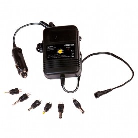 Convertidor 12V 24V multitensión 2000mA mechero Fonestar TL-2000