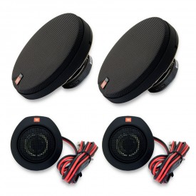 Pareja de altavoces woofers 6 1/2" + tweeters JBL GT6.0c