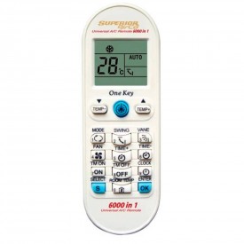 Mando universal aire acondicionado 6000 códigos Superior Airco