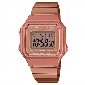 Reloj de pulsera digital Casio color cobre B650WC-5A