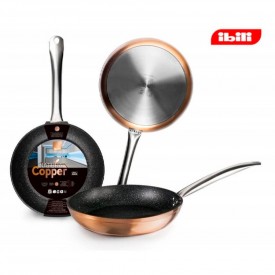 Sartén 18 cms. cobre inducción Ibili Natura Copper
