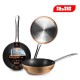 Sartén honda 24 cms. Ibili Natura Copper Inducción