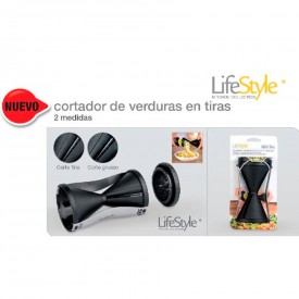 Cortador doble vegetales en tiras LifeStyle