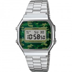 Reloj de pulsera digital Casio camuflaje A168WEC-3E