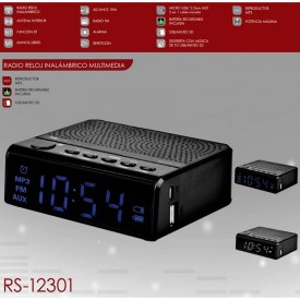 Radio-reloj digital Sami RS-12301