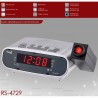 Radio-reloj digital con proyector Sami RS-4729