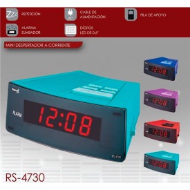 Radio-reloj digital Sami RS-4730