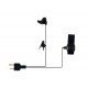 Micro-auricular pinganillo tipo EARBONE para Kenwood Dynascan Midland Baofeng