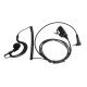 Micro-auricular pinganillo Sigma SARI-1308 para Motorola PMR Cobra