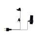 Micro-auricular pinganillo EBVM-10Y EARBONE para Yaesu Serie VX