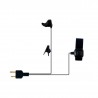 Micro-auricular pinganillo EBVM-10Y EARBONE para Yaesu Serie VX