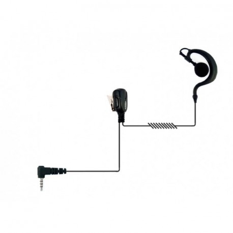 Micro-auricular pinganillo Jetfon BR1704E/C para Yaesu VX-1 VX-110