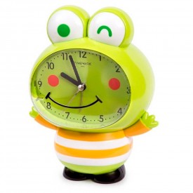Despertador infantil diseño rana silencioso Timemark CL-PRINCIPE