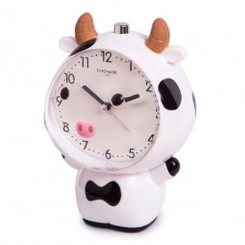 Despertador infantil diseño vaca silencioso Timemark CL-MUU