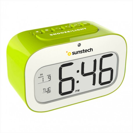 Despertador digital a pilas Sunstech CKD-30