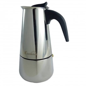 Cafetera express 4 tazas acero inoxidable inducción Comelec