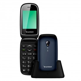 Teléfono móvil con tapa Sunstech CELT17