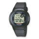Reloj de pulsera digital clásico Casio F-200W