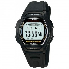 Reloj de pulsera digital Casio LW-201-1A