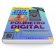 Polimetro multimetro 3 1/2 dígitos generador onda cuadrada UNI-T UT-33D y curso en papel