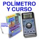Curso técnico (Libro en papel) y polímetro digital NORU de regalo