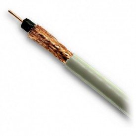 CABLE COAXIAL TV SAT 100% COBRE PURO (CU) METROS SUELTOS GRAN CALIDAD