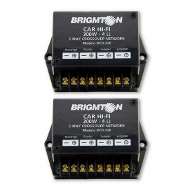 Pareja de filtros divisores 3 vías 300W Brigmton BCO-330