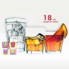 Juego de 18 vasos Isis Eñe (6 agua, 6 vino y 6 refrescos)