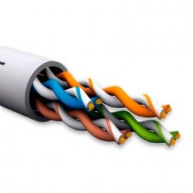 ROLLO 305 METROS CABLE DE RED UTP RIGIDO CAT-6e POR METROS SUELTOS