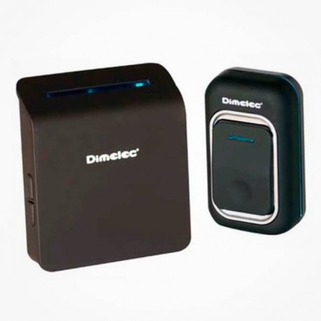 Timbre doméstico musical inalámbrico negro Dimelec SG20-00015