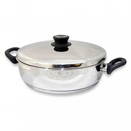 Tartera con tapa 28 cms Lacor Estudio 85628