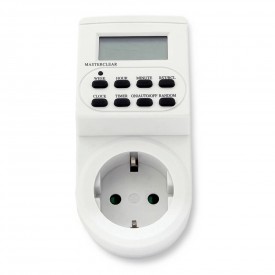 Programador horario digital 16A 230V 3600W Vitecom 61-0799.10