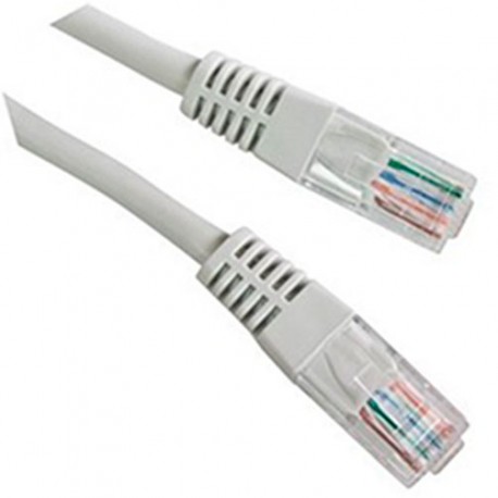 Conexión UTP 5 metros RJ-45 macho-macho CAT-5 flexible