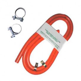 Kit manguera butaflex bicapa 9x15mm 1,5mts (incluye 2 abrazaderas)